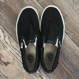 Vans Classic Black Slip-On Shoes